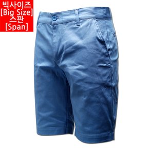 남자 빅사이즈 밴딩 린넨 스판 마 반바지 01 R2 기획