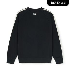 [코리아공식] 스포티브 바시티 오버핏 트랙 맨투맨 NY (Black)