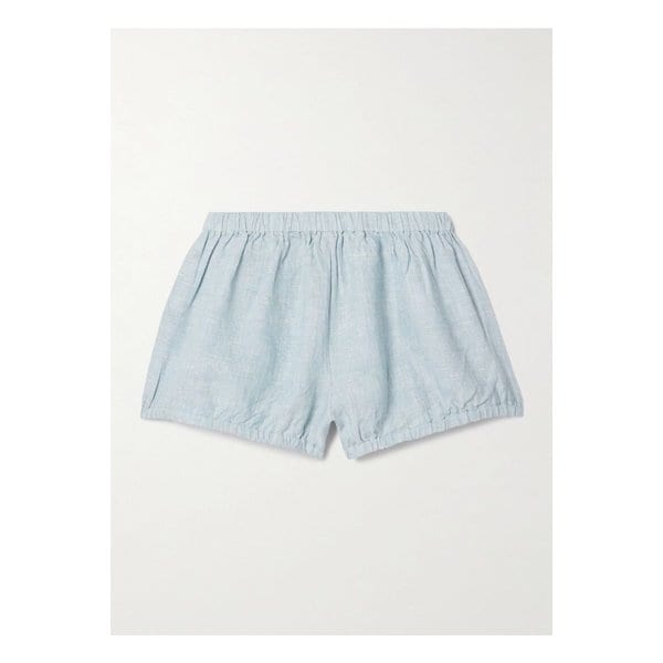 수지 콘디 헤라 블루머 리넨 샴브레이 쇼츠 스카이 블루 1647597358994194