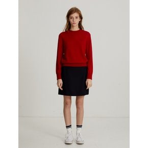 RED 24 ROUND SWEATER