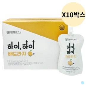 밥스누 하이 하이 배도라지 음료 100ml 10팩 X 10