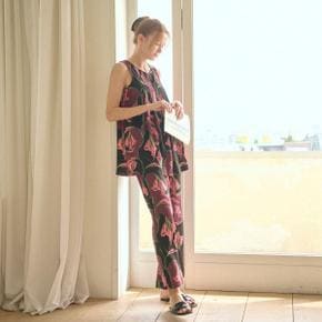 (신세계단독)라페어 인견100 핀턱 셋업 2세트