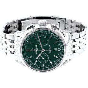 일본 브라이틀링 시계 Breitling Premier B01 크로노그래프 42 Bentley A007L1NP Green Dial Men