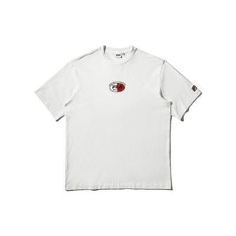 핫트랙스 휠라 레트로 로고 루즈핏 반팔 티셔츠 OFFWHITE