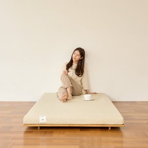 착붙 천연라텍스 매트리스 토퍼 5cm SS 하드