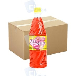 오뚜기시럽 복숭아시럽 1kg 15병 슬러시원액 과일향 (WBC906C)