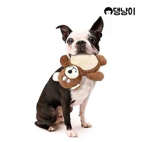 강아지 터그놀이 소리나는 왕삑삑이 곰돌이 인형