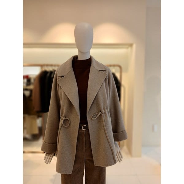 [여주점] 씨씨콜렉트 울캐시미어혼방하프코트E254msg145