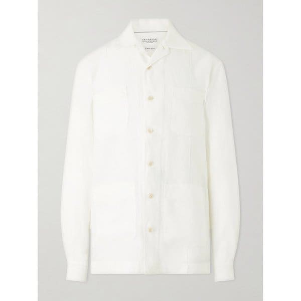 브루넬로쿠치넬리 과야베라 리넨 오버셔츠 46376663163018845