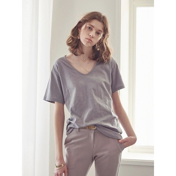 LOVELY WASHING T_GRAY