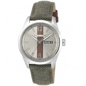 Broadway Day Date Quartz 5 40MM Watch H43311985 [] [해밀턴] 시계 브로드 웨이 실버 다이얼