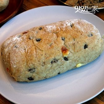  [천자농부]국내산 발아 통밀로 만든 올리브 치아바타 350g