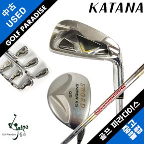 카타나 KATANA SNIPE EG 7개 중고 아이언 유틸 조합 R