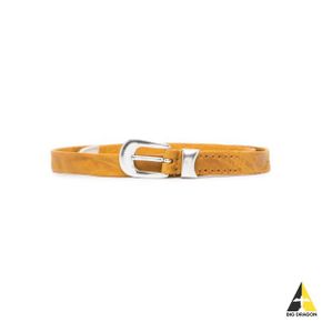 2 CM BELT SAFFRON LEATHER (A22482S) (2 벨트)