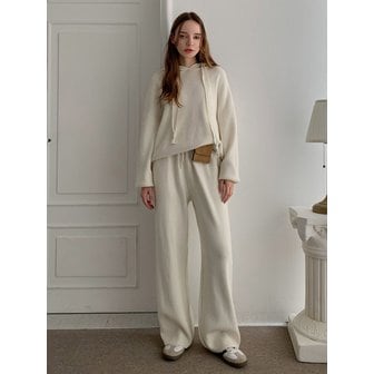 바스카라 [SET] Loose Fit Hoodie+Pants Knit Set-up (4colors) VSET_009