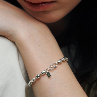 베흐트 [925 silver] Huit.silver.90 / gross orge bracelet (81063)