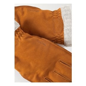 Primaloft Fleece-Lined Full-Grain Leather Gloves 브라운