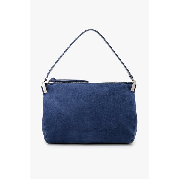 여성 로고 스웨이드 숄더백 A525132507001