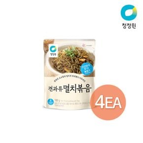 청정원 견과류멸치볶음 100g x 4개[30326223]