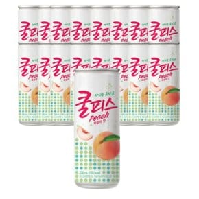 쿨피스 복숭아 230ml 30캔 대용량