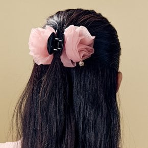 로즈 헤어 집게핀 핑크 RA25B35L