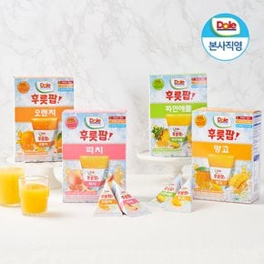 [사은품 증정] Dole 본사직영 돌 후룻팝 피치팝 4박스 32팩 / 얼려먹는 주스 + 미니 가위