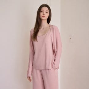 실키 볼레로 - 모브핑크