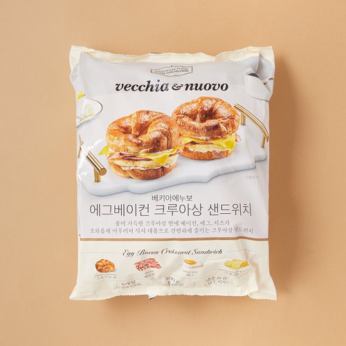 에그베이컨 크루아상 샌드위치 115g X 6개입