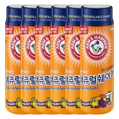 암앤해머 내츄럴쉐이커 베이킹소다 400g X 6개