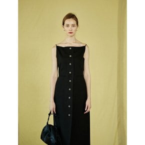 Edith french-linen dress