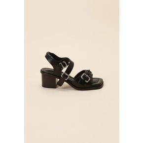 SUECOMMA BONNIE DG2AM24052BLK Fleur24 heel sandal(black)