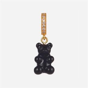 크리스탈 헤이즈 Nostalgia Bear Pave Pendant black