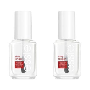 Essie 에씨 네일 폴리쉬 Care Stay Longer Top Coat 13.5ml 2개