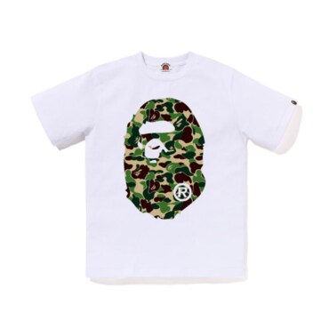  베이프 키즈 반팔티 ABC CAMO BIG APE HEAD 1K30-610-006