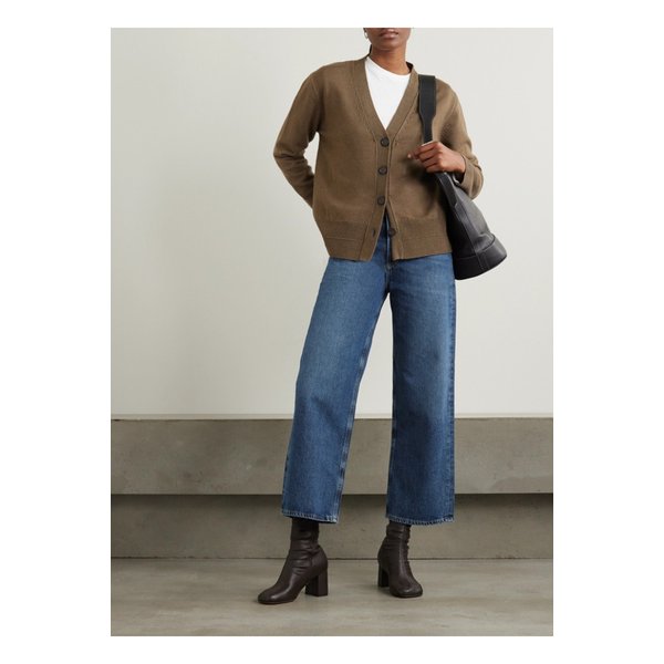 렌 하이라이즈 와이드  진 미드 데님 1647597331742235