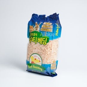 수티베딩 12L x 3개 편백베딩 소동물 바닥재 애완조 햄스터