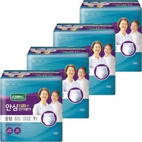 디펜드 안심플러스 언더웨어 중형 9개 x 4ct 코스트코 편안한 어르신 일회용 속옷 팬티 기저귀