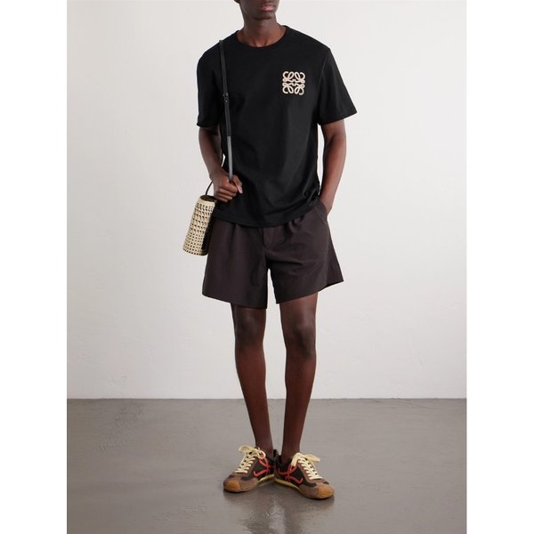 파울라스 이비자 로고 자수 코튼 티셔츠 46376663163059256