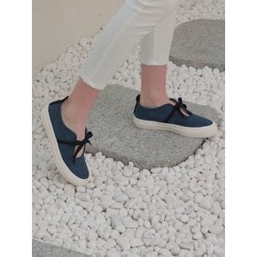 Ribbon Slip-on_Denim