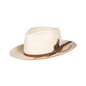 미국 스탯슨 페도라 카우보이모자 Stetson Hats 남녀공용 Tallahassee Shantung 3 Stiff snap Br