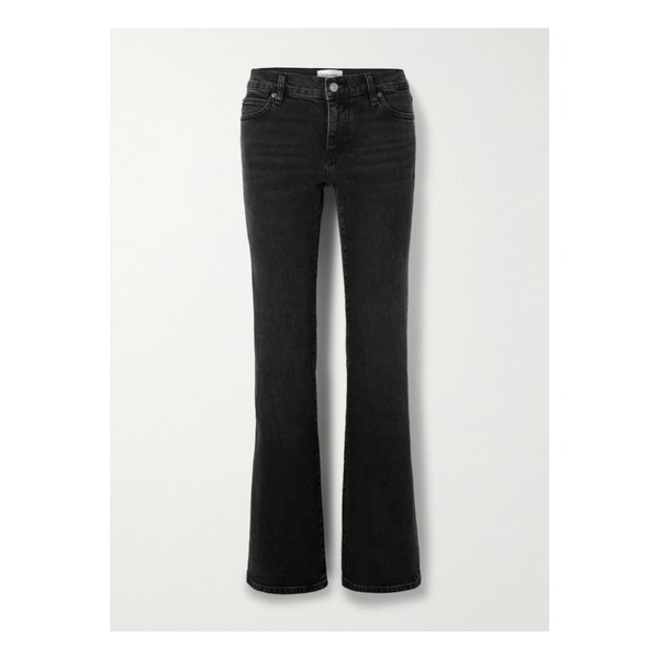 더 로데오 미드라이즈 플레어 진 블랙 46376663162928260