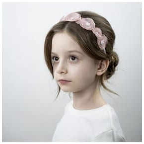 Flower Alice Hair Band-Cherry