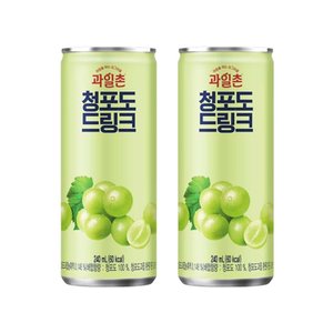  해태 과일촌 청포도 드링크 240ml 60개