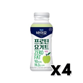  매일 바이오 프로틴요거트 사과 마시는요거트 260ml x 4개