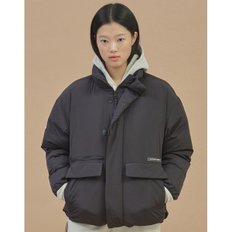 JILL SPORTS 남여공용 블랙 덕다운 푸퍼 패딩 JMJU2D872BK_P365727715