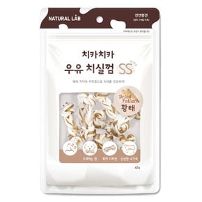 치카치카 우유 치실껌 황태SS 42g(7P)