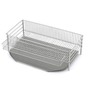 [La Base Draining Basket] 라바제 슬림 수직 식기 건조대 스테인리스 DLM8690