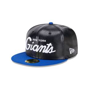 [해외] 1067501 NFL [뉴욕 자이언츠] Faux Leather Crown 59FIFTY Fitted Hat