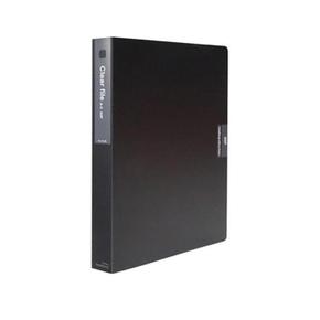 A5 40매 크리어파일 흑색 1P (S10493044)