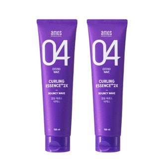  아모스 컬링 에센스 2X 헤어에센스, 150ml, 2개